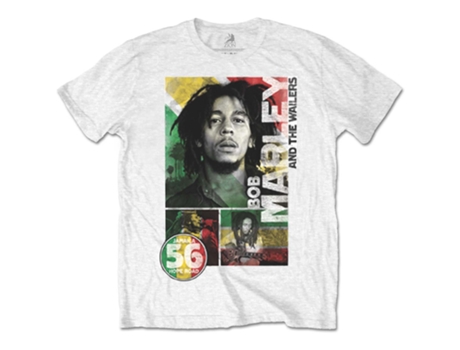 T-shirt BOB MARLEY (Xl - Branco)