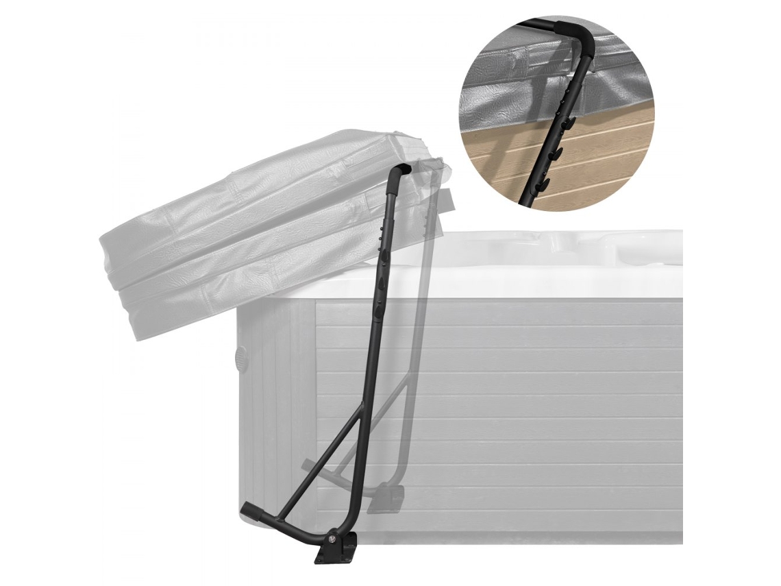 Elevador Manual Para Tampa De Jacuzzi E Spa 145 235 Cm Com Estrutura Em Alumínio Tekmaquinas