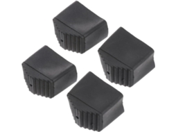 Jojofuny Conjunto De 4-protetores Borracha Para Pés Escada, Antiderrapantes, Com Design De Alta Fricção E Absorção