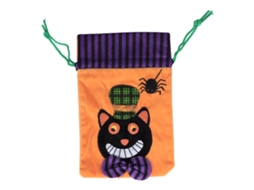 Sacola com cordão de Halloween para festas e exibições de fogos de artifício.