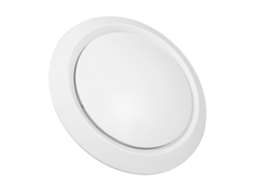 Tampa de Ventilação de Duto Anemostato Diffuser Exaustão Suprimento Abs 200mm Branco