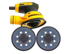 Conjunto de 2 discos lixa reposição para lixadeira orbital aleatória Dewalt BRILVIBERA
