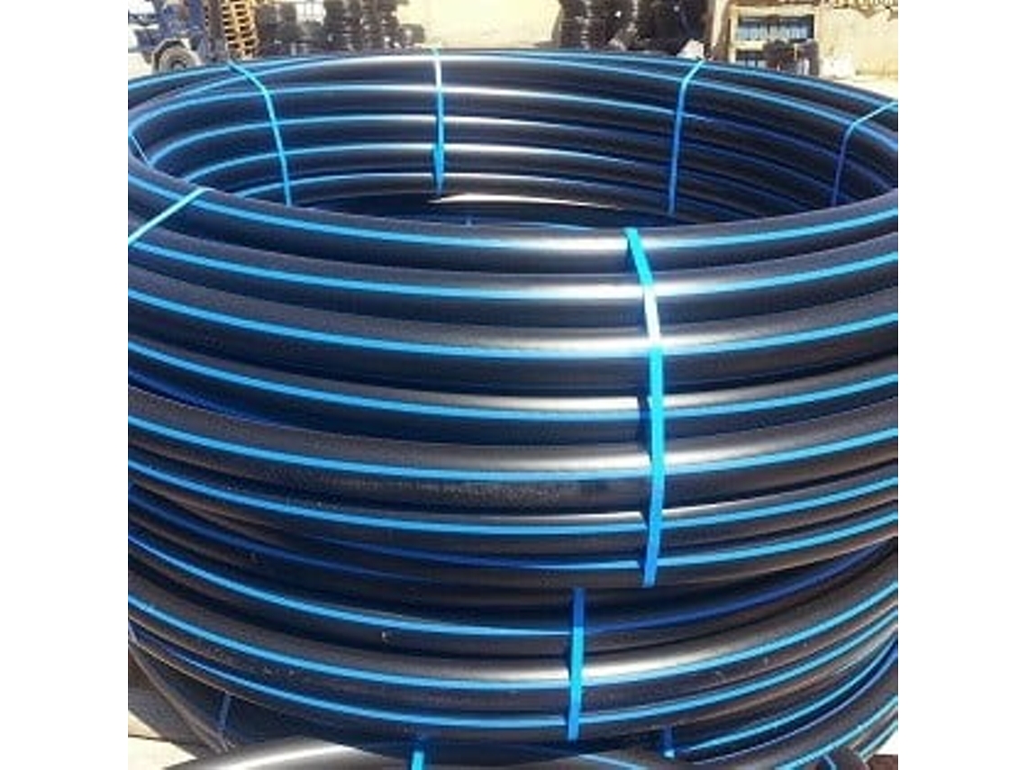 Tubo de Polietileno Pe Hd 100 10Bar. 50M 25 Mm Alim. 1002510B CAUDAL