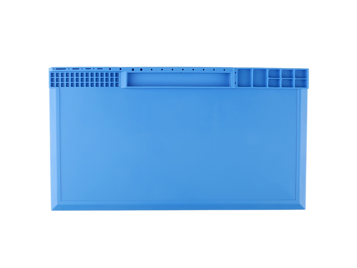 Almohadilla De Silicona Resistente Al Calor Para Reparación De Teléfonos 380mm*210mm*8mm Azul