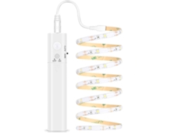 Fita Led Sensor Sensor De Movimento Autoadesiva Flexível Para Quarto E Cozinha - Lurelia