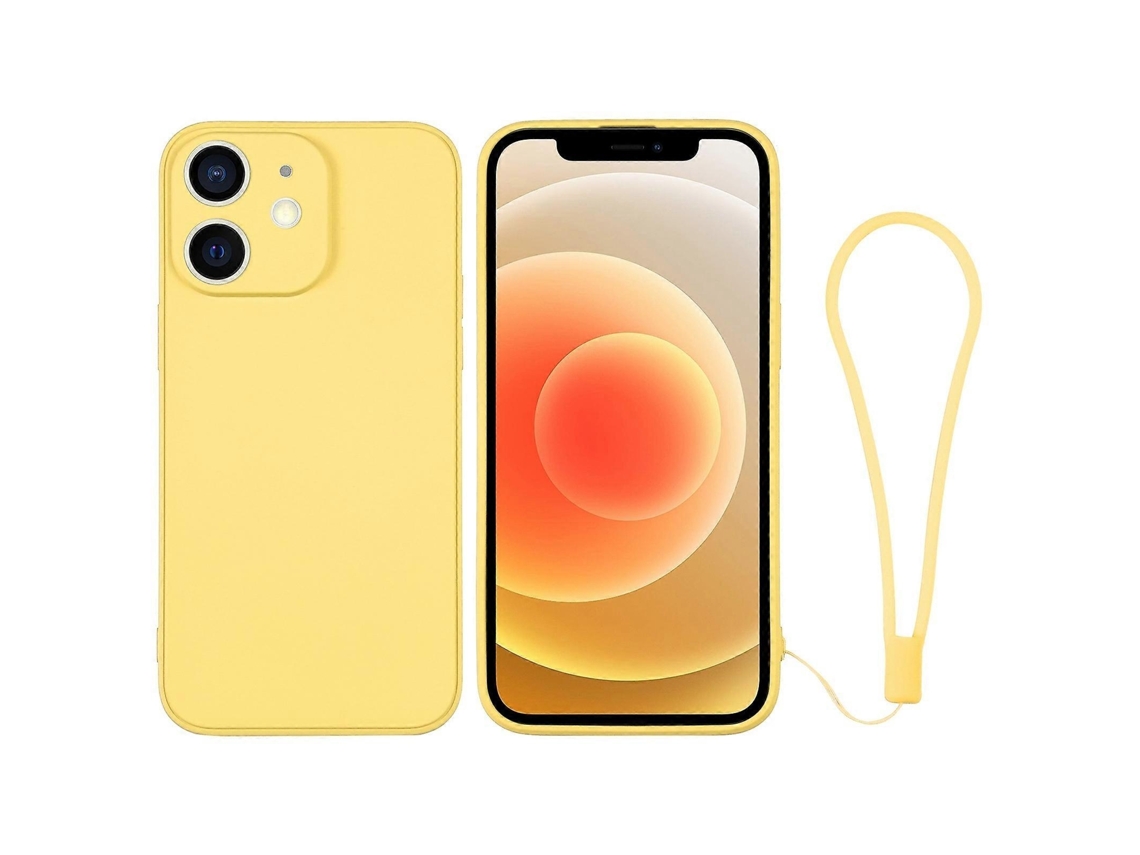 Capa Para Iphone 12 Com Alça De Pulso