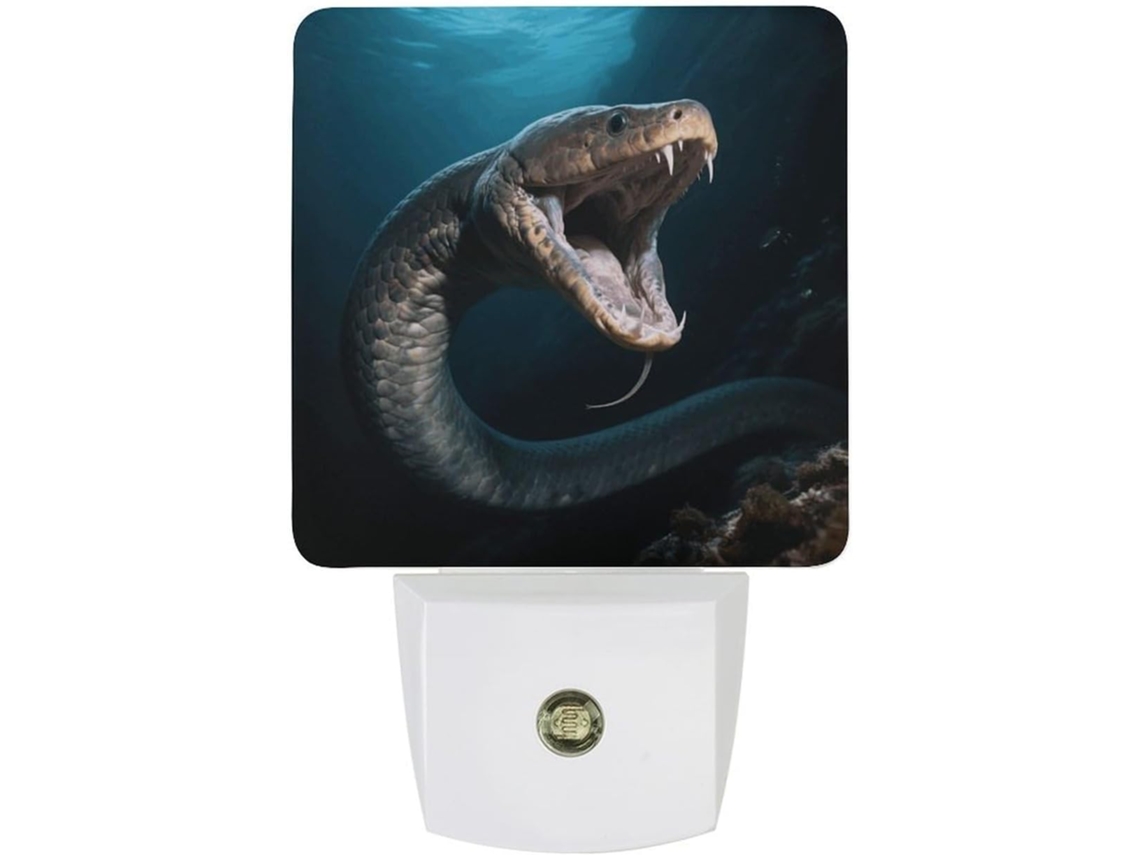 Luminária De Parede Com Sensor Crepuscular, Led 0,5 W, Design Moderno