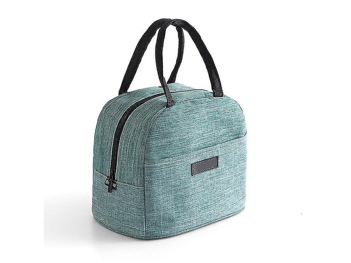 Bolsa de almoço portátil à prova d'água catiônica verde Aquaforge Yjd para mulheres e homens