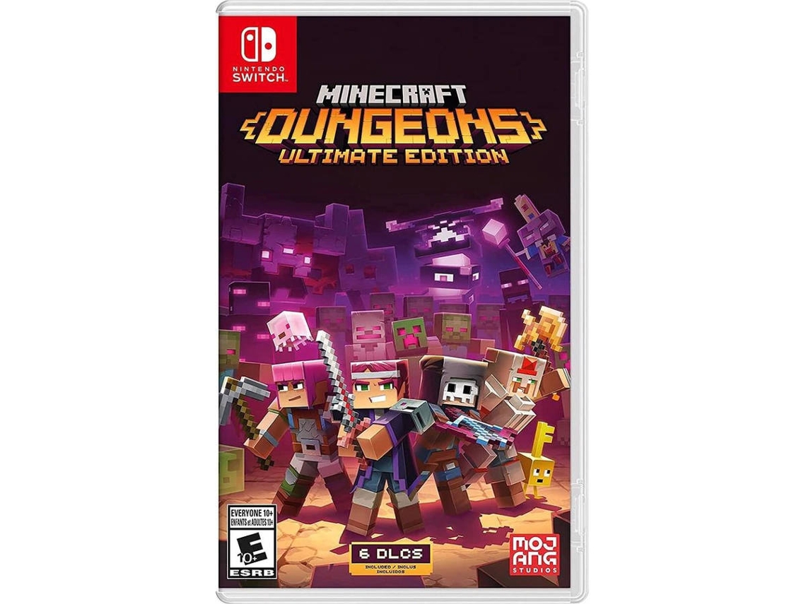 Jogo Nintendo Switch Minecraft Dungeons (Ultimate Edition)