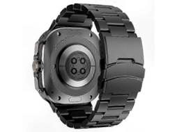 Pulseira de Liga Titânio 47 Mm com Fecho 3 Elos para Smartwatches. GOKOCO