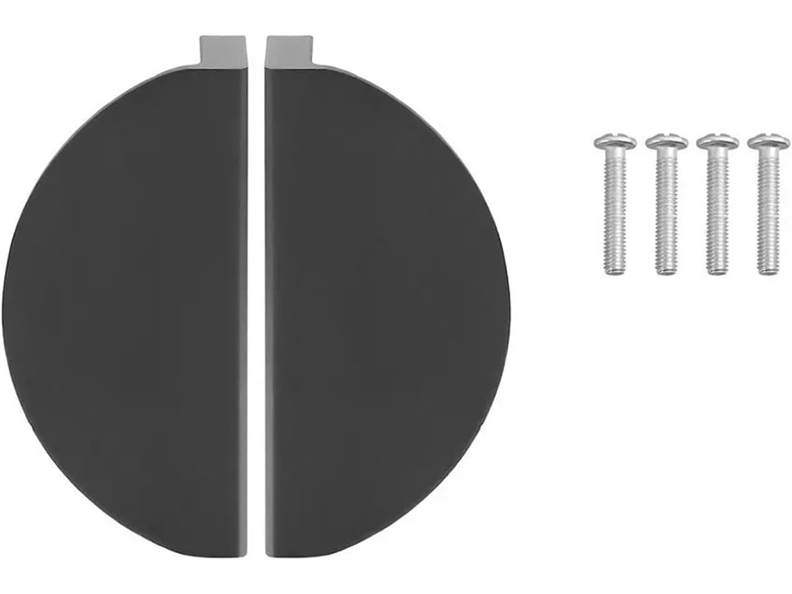 Conjunto De 4 Puxadores Semicirculares Para Gavetas E Armários, Em Alumínio Espacial, Ideais Para Cozinha