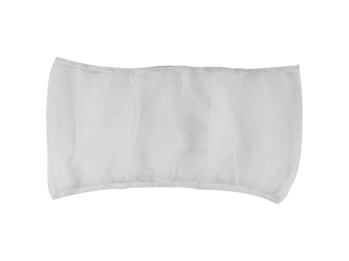 Protector de Jaula para Pájaros, Red de Captura de Semillas, Tela Transpirable, Talla M, Blanco S/MARCA