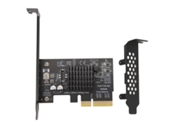 Placa De Expansão Pcie Usb 3.2 Gen 2 Tipo C 20gbps Asm3242 Controle Principal Para Desktop