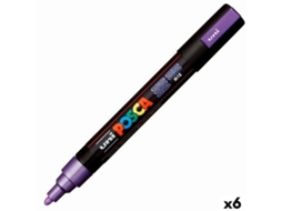 Marcadores Posca Pc 5m Violeta Olysi Shop (6 Unidades)
