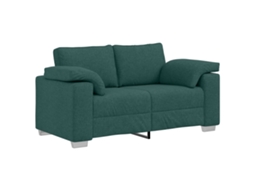 Conjunto 1 Sofá Vidaxl Verde Tecido (160 Cm)
