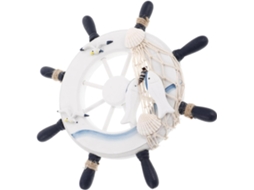 Arte De Parede Náutica Com Tema De Barco, Decoração Costeira Para Sala De Estar E Banheiro, Peça Versátil Para Pendurar Gokoco