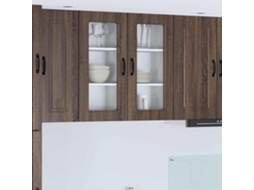 Vidaxl Painel De Lava-louça Kalmar Carvalho Marrom 40 X 31 X 80 Cm