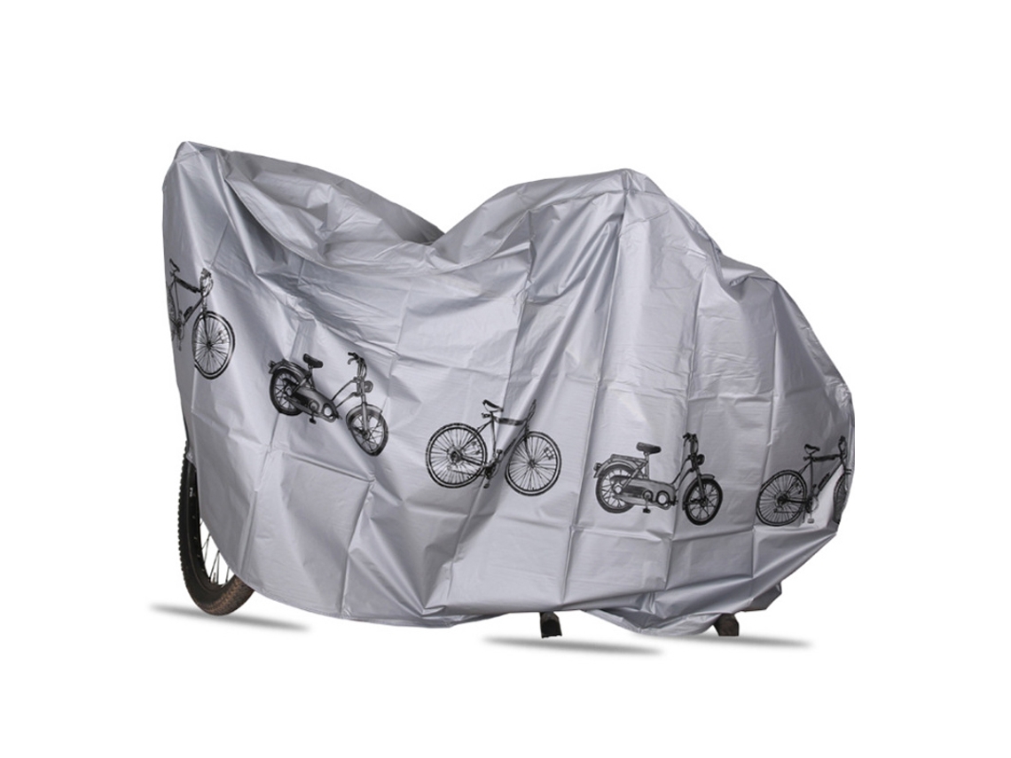 Capa Para Bicicleta (branca) 100x200cm, Proteção Solar, À Prova De Poeira, À Prova De Chuva, Adequada Para Todas As Estações Do Ano.