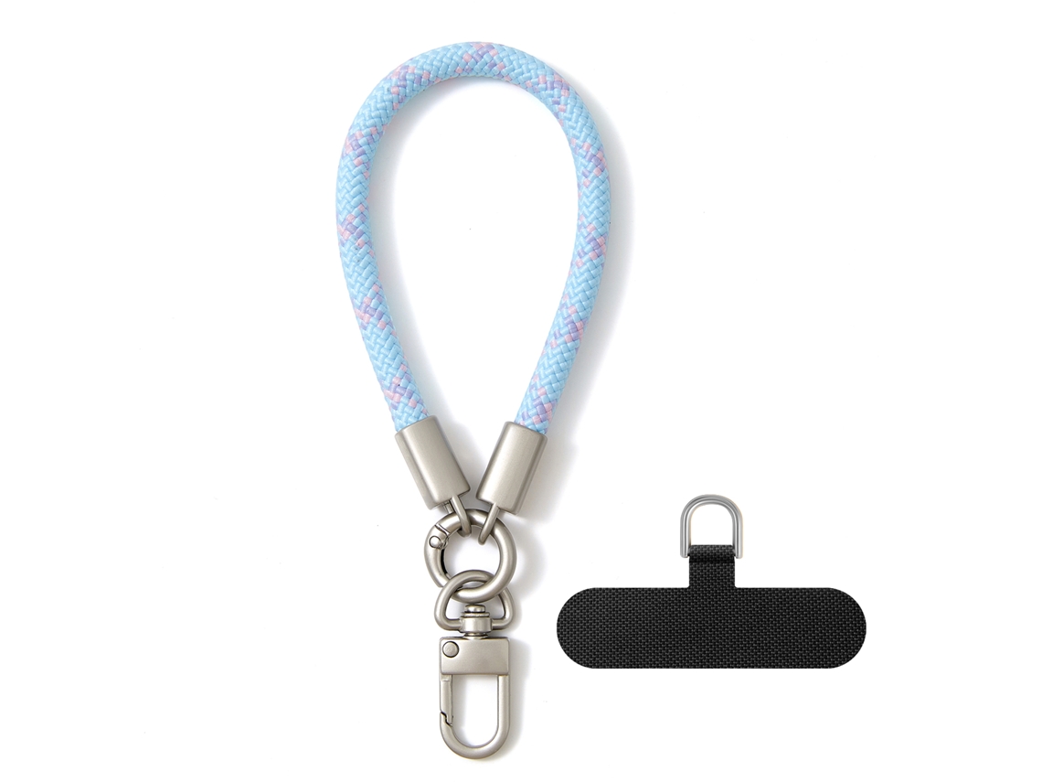 Pulseira De Nylon Estilosa Para Celular Qu-style, Acessórios Laváveis ​​para Iphone, Cabo E Capa De Telefone Modernos Em Poliéster
