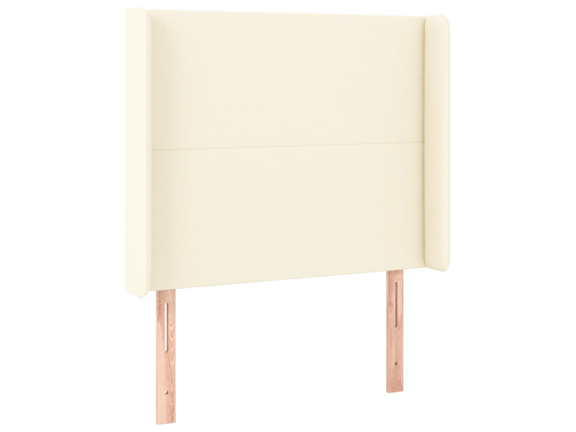 Cabeceira de Cama com Abas de Couro Artificial MAISON EXCLUSIVE (93x16x118/128 cm)