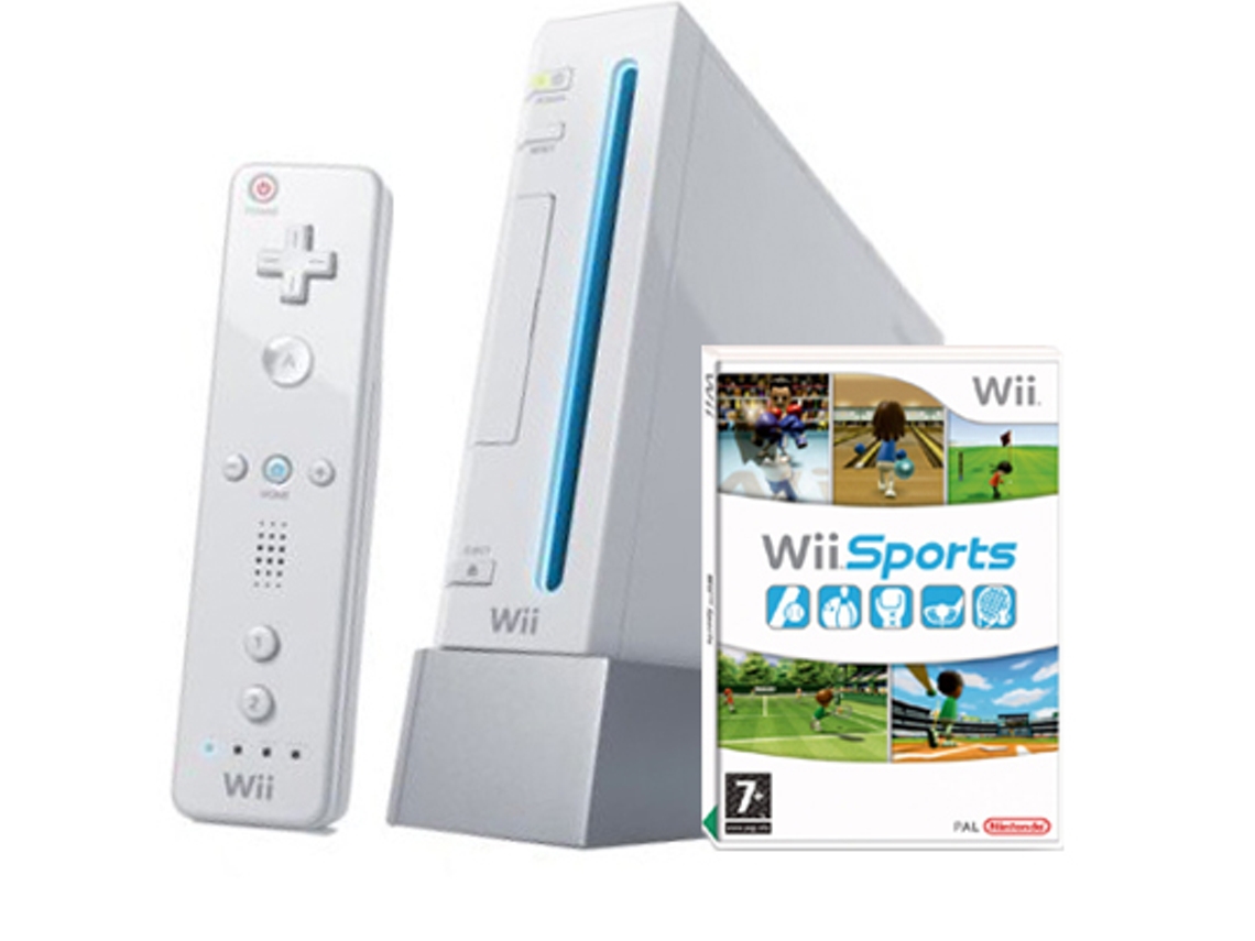 Consola NINTENDO Wii + Wii Sports