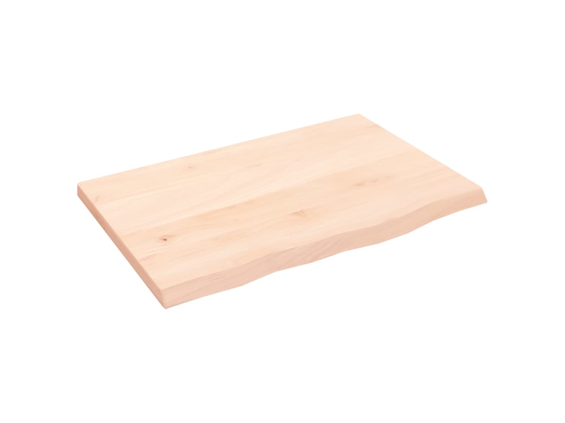 Bathroom Countertop, Bathroom Countertops Vidaxl Marrom Madeira De Carvalho (60 X 40 X 2 Cm)