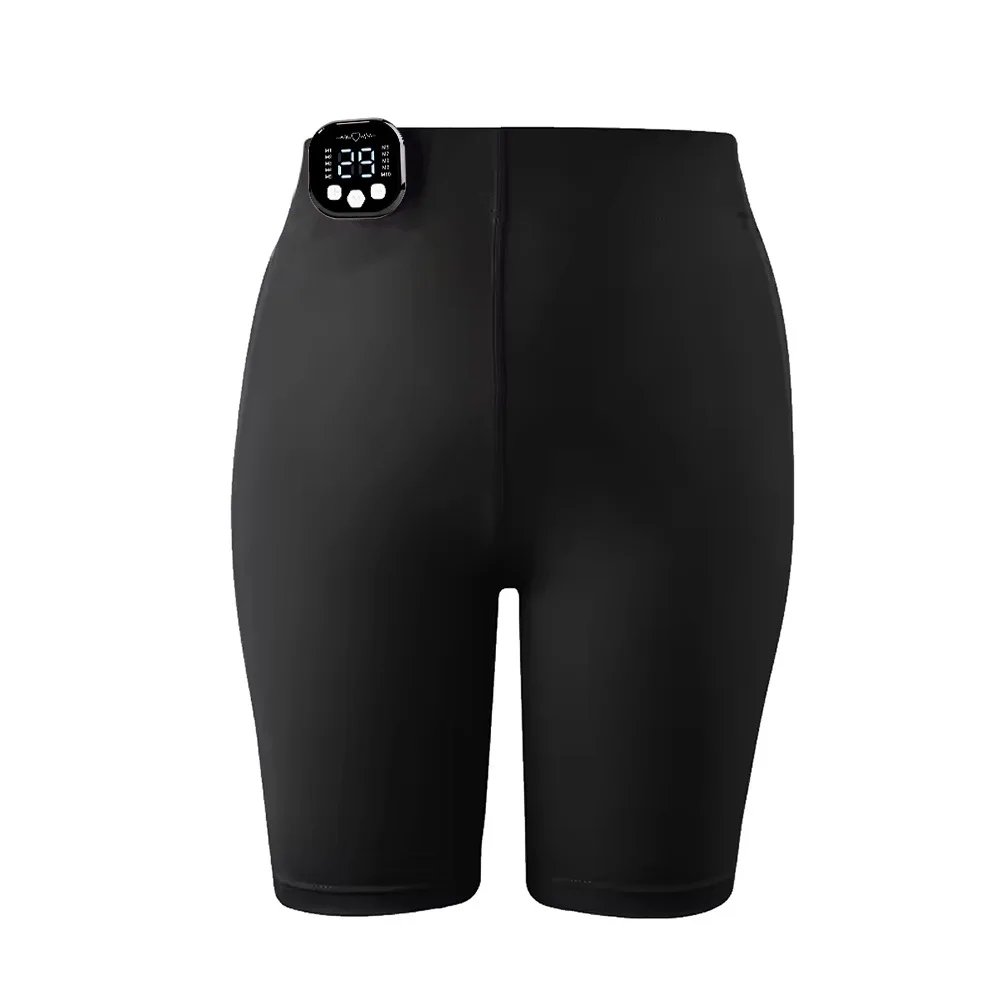 (quadril 106-112) Shorts Modeladores De Ioga Ems, Massagem Elétrica Para Levantar E Firmar O Quadril
