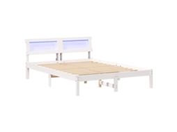 Estrutura da Cama com Cabeceira Branco 135 X 190 Cm MAISON EXCLUSIVE
