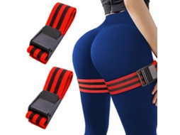 Business faixas de restrição sanguínea elásticas para musculação 90cm | S/MARCA