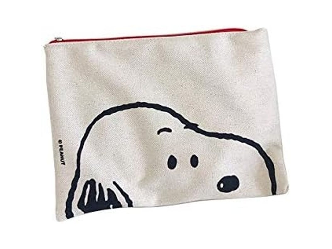 2026 estuche de Lápices Multifuncional de Algodón Con Gran Capacidad para Maquillaje Y Viajes Diseño Único Snoopy