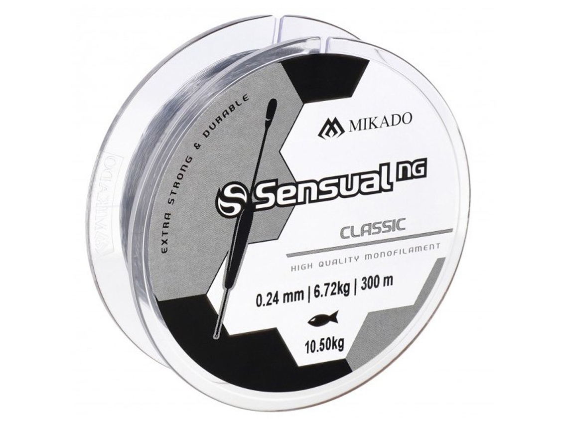 Monofilamento Sensual Ng Classic 300 M Cinzento 0.080 Mmmikado