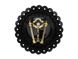 Suporte de exibição de sobremesas com 3 andares, para frutas, cupcakes, festa, aniversário, casamento, preto | S/MARCA