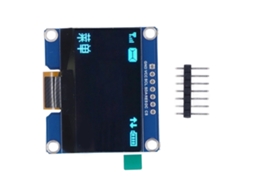 Módulo de Display IPS 1.54 polegadas 128x64 SPI flexível 3.3v 5v para automação S/MARCA
