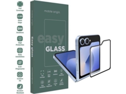Mobile Origin Easyglass Para Samsung Galaxy Z Flip6 - 2 Peças - Proteção De Tela
