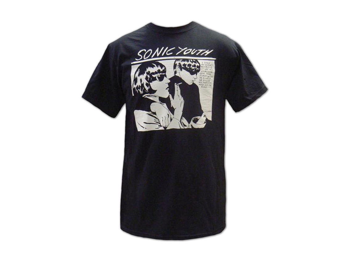 Sonic Youth Black Goo T shirt Classic ROCKINSTONE Size:s