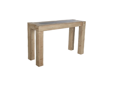 Mesa de Apoio HOME ESPRIT Abeto Madeira Mdf 155x45x90,5 cm