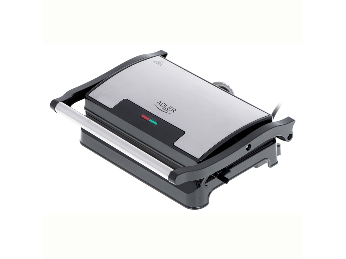Contact Grill Grelha com Tampa Placas Anti-Aderentes Termóstato Automático ADLER Ad3052