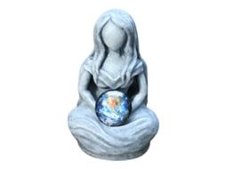 Estátua De Deusa Para Decoração De Escritório E Lar