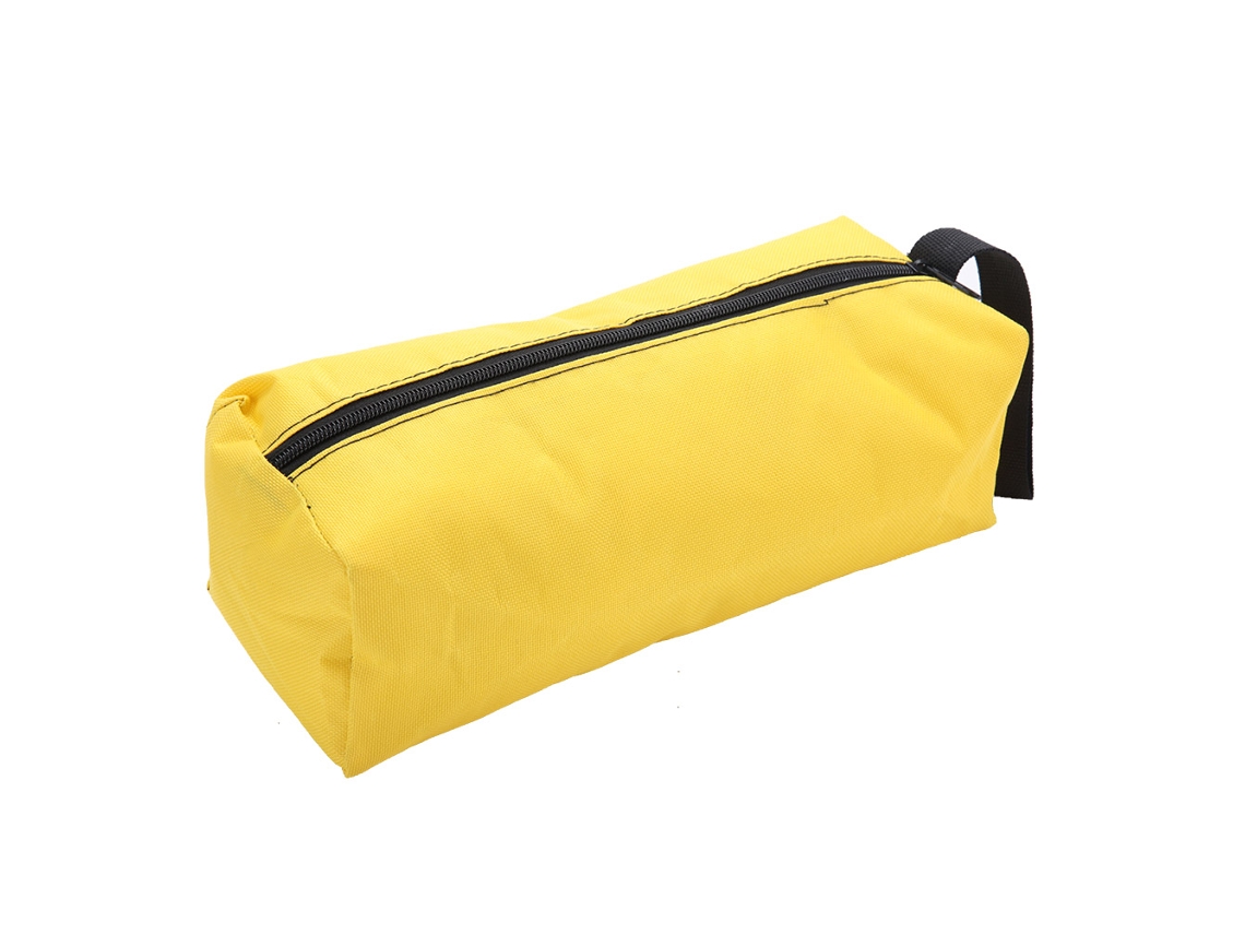 Bolsa De Ferramentas Multifuncional Com Cremalheira Para Alicates, Parafusos E Ferramentas De Reparação (amarela)