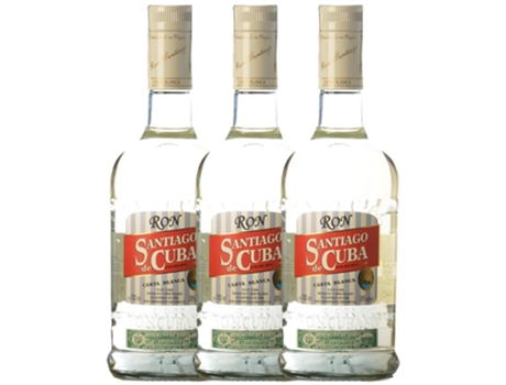 Rum CUBA RON Cuba Ron Santiago De Carta Blanca (0.7 L - 3 unidades)