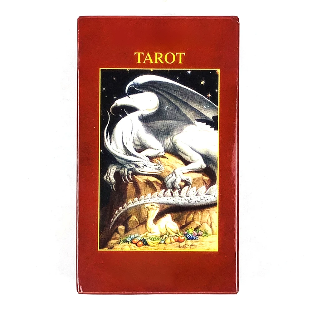 um Baralho de Tarô Inglês Totalmente Novo, com 78 Cartas e Diversos Jogos de Tabuleiro de Adivinhação. MDUG
