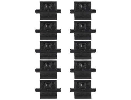 HURRISE Botão Walkie Talkie 10Pcs Botão Walkie Talkie Bloqueio Bateria para Baofeng Uv-5R Uv