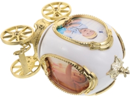 Porta Retratos Giratório Para Exibição De Fotos, Modelo Carruagem De Abóbora, Suporte Para Fotos. Porta Retratos Giratório Para Exibiçã Gokoco