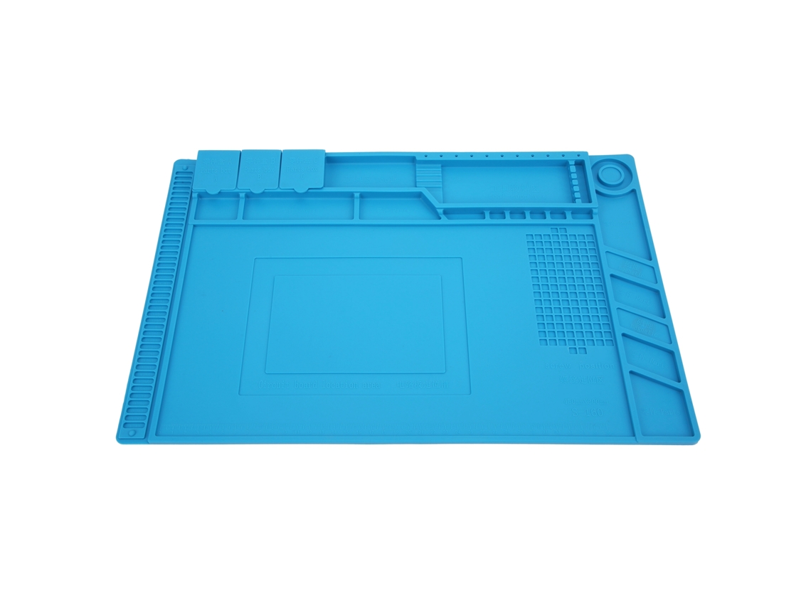 Laxiscreed Tapete De Silicone Isolante Magnético Para Soldadura E Trabalho Com Alta Temperatura