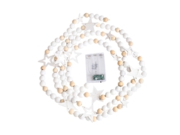 Fitas De Luz Natalícias Laxiscreed Com Efeito Flash, 10 Leds, 2m E Bateria, Cores Vibrantes