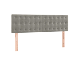 Headboard, Headboards Vidaxl Cinzeto Veludo (144 Cm)