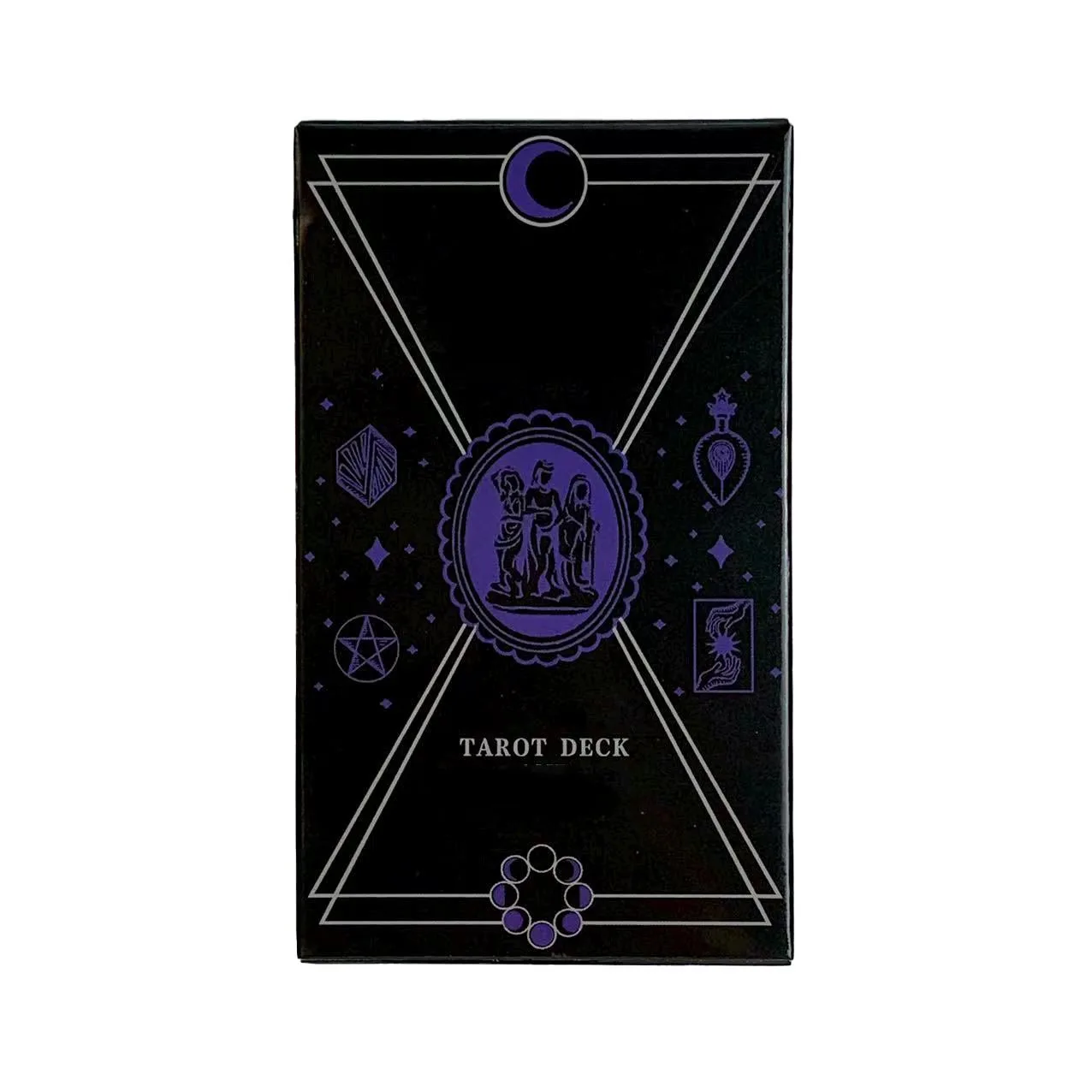 Tarot Tipo A, 78 Cartas, Versão em Inglês, Jogo de Adivinhação Preditiva, Jogo de Cartas para Encontros Familiares. MDUG