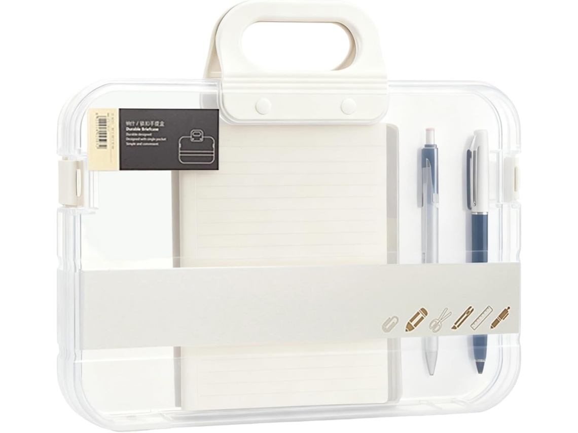 Bolsa Para Documentos A4, Transparente E Impermeável.