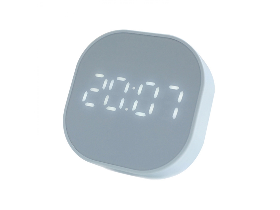 Despertador Digital Multifuncional Magnético com Sensor Led Inteligente Azul AQUAFORGE