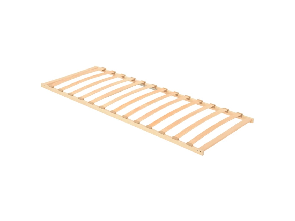 Estrado De Ripas Vidaxl Marrom Madeira (195x70x5 Cm)